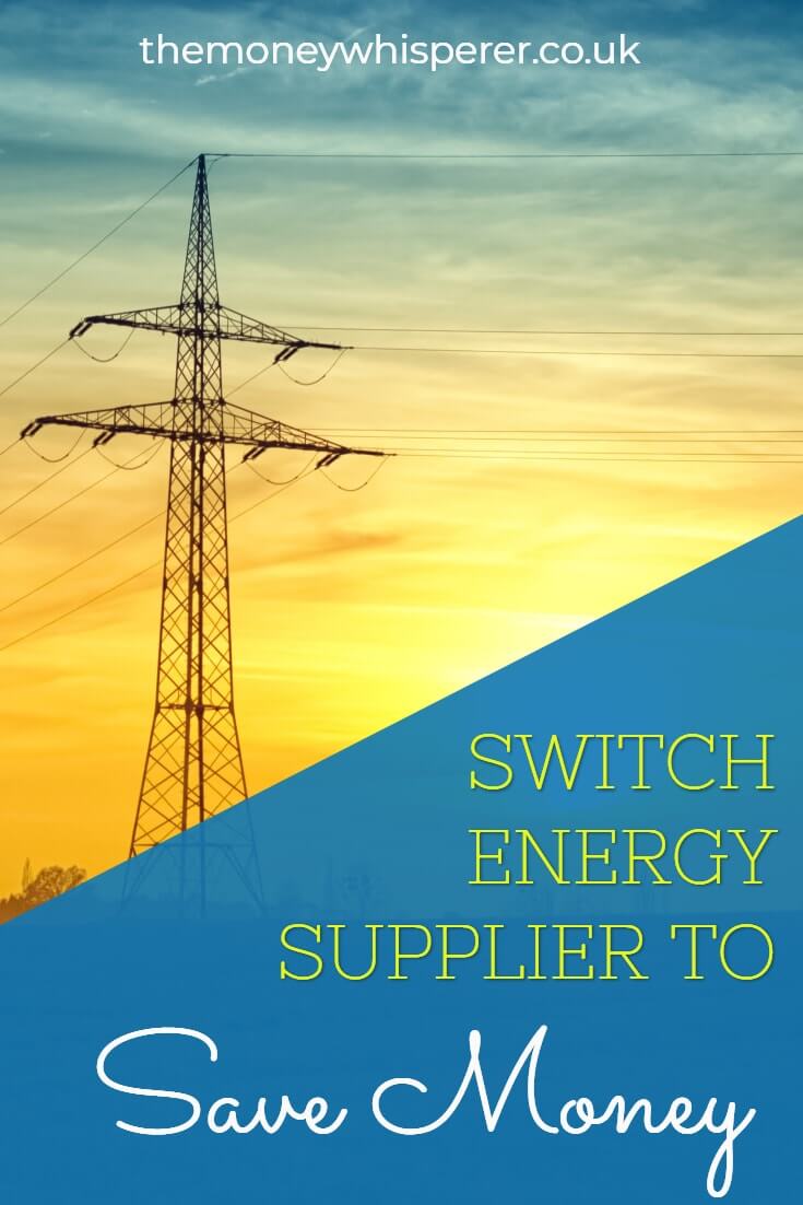 Switch energy tariffs regularly to ensure you are on the cheapest rate. See how here! #savemoney #moneysavvy