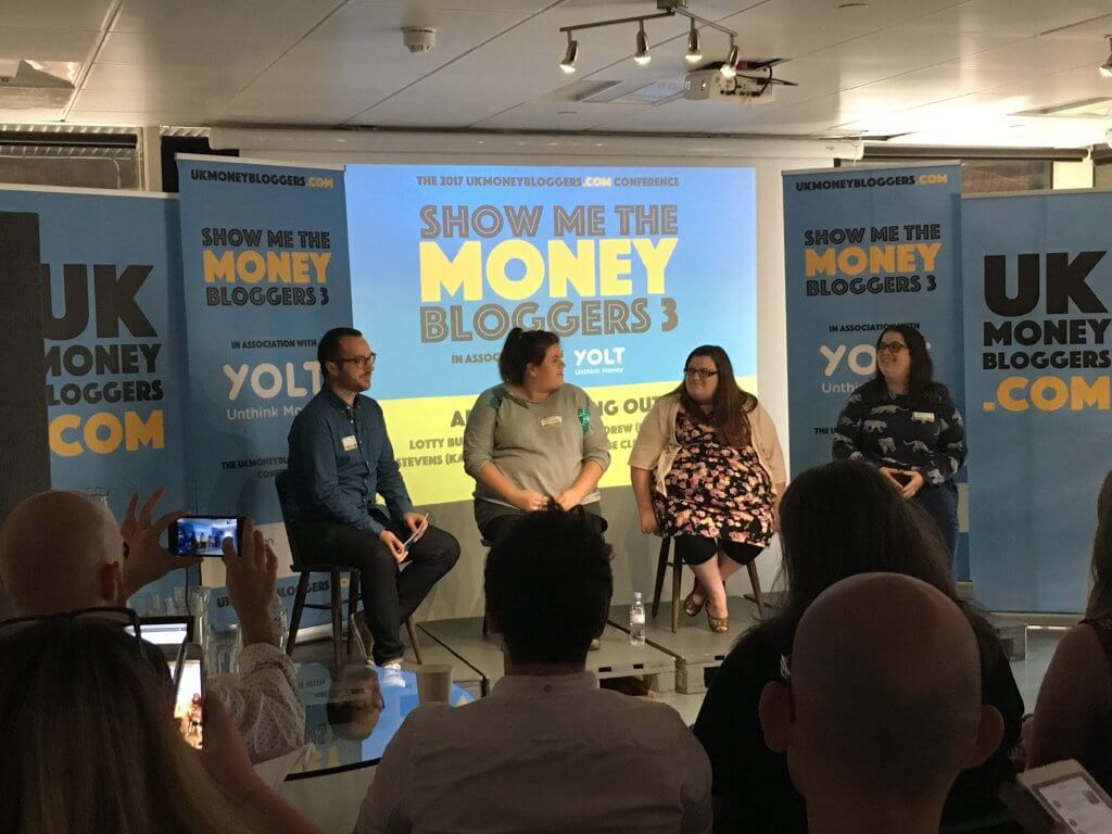 Show me the money blogger panel