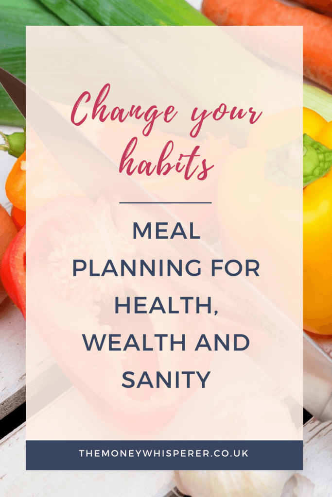 Meal planning, changing habits, benefits of meal planning