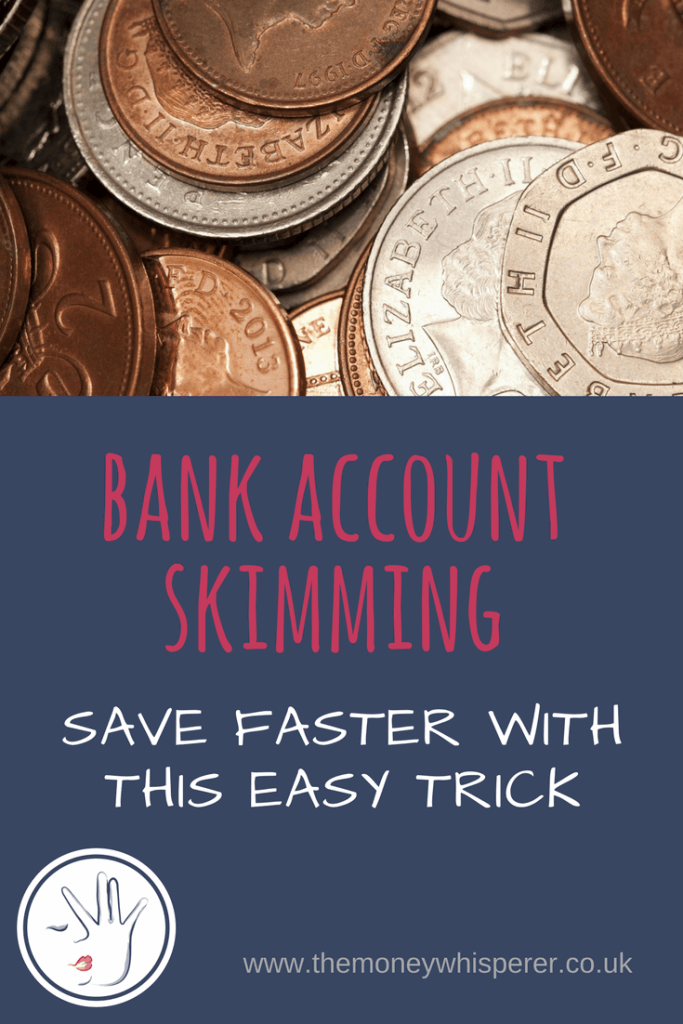 bank account skimming can help you save faster