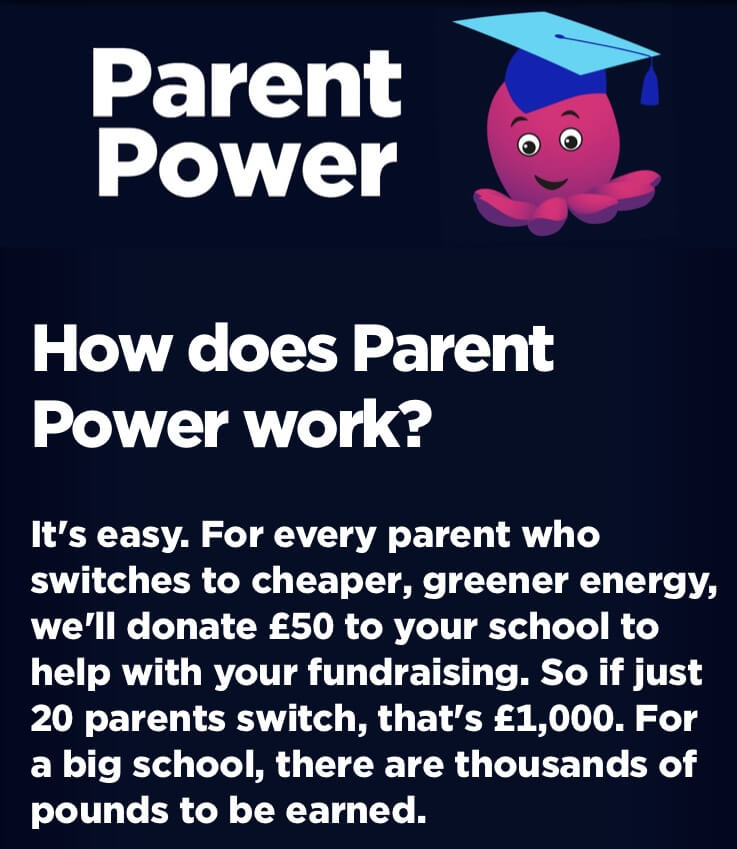 Parent Power - switch to fundraise for your school