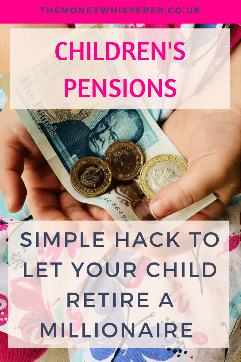 Children's pensions : Simple hack to let your child retire a millionaire - set up a children's pension when they are born