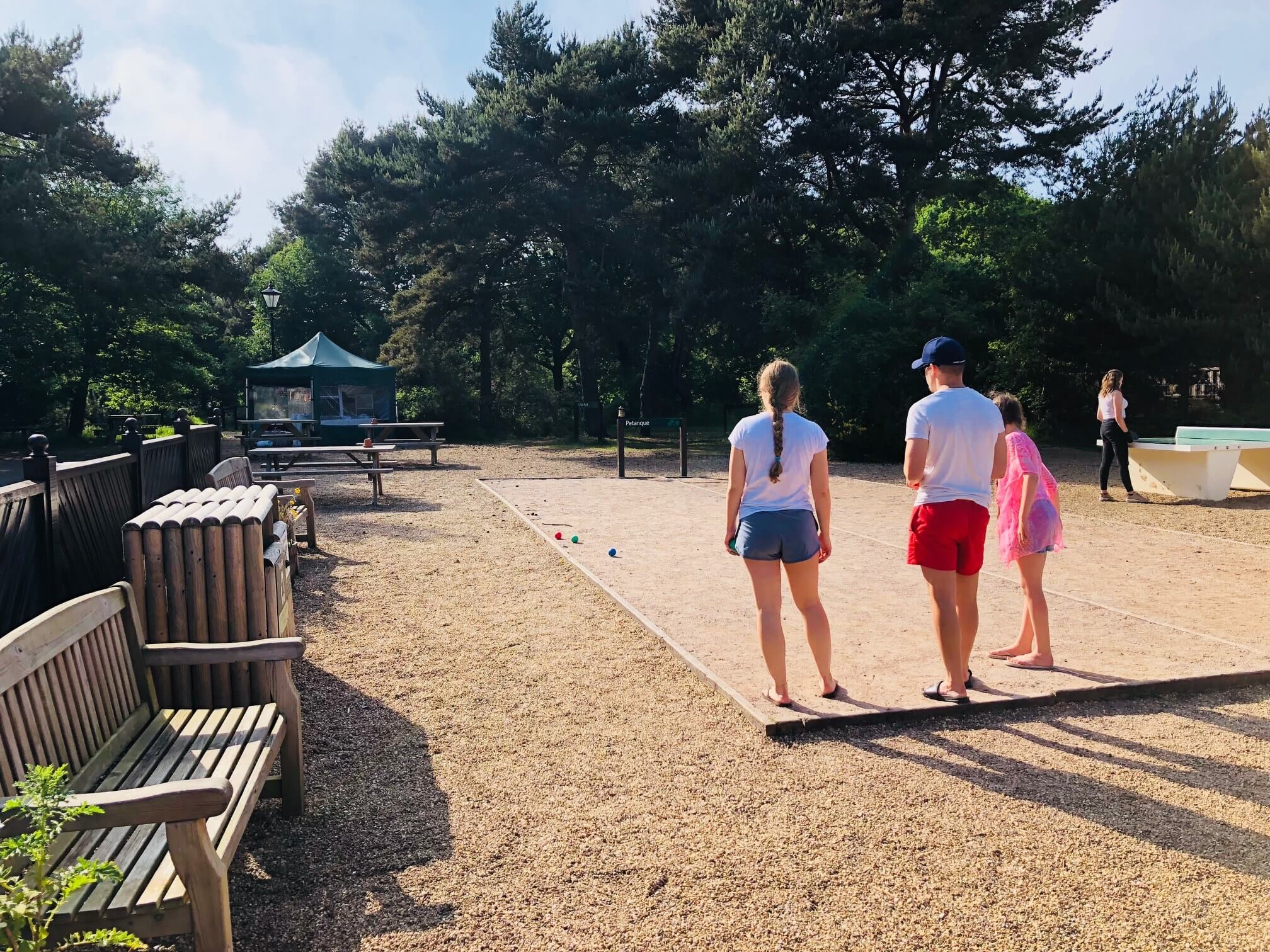 Petanque at the Village Square