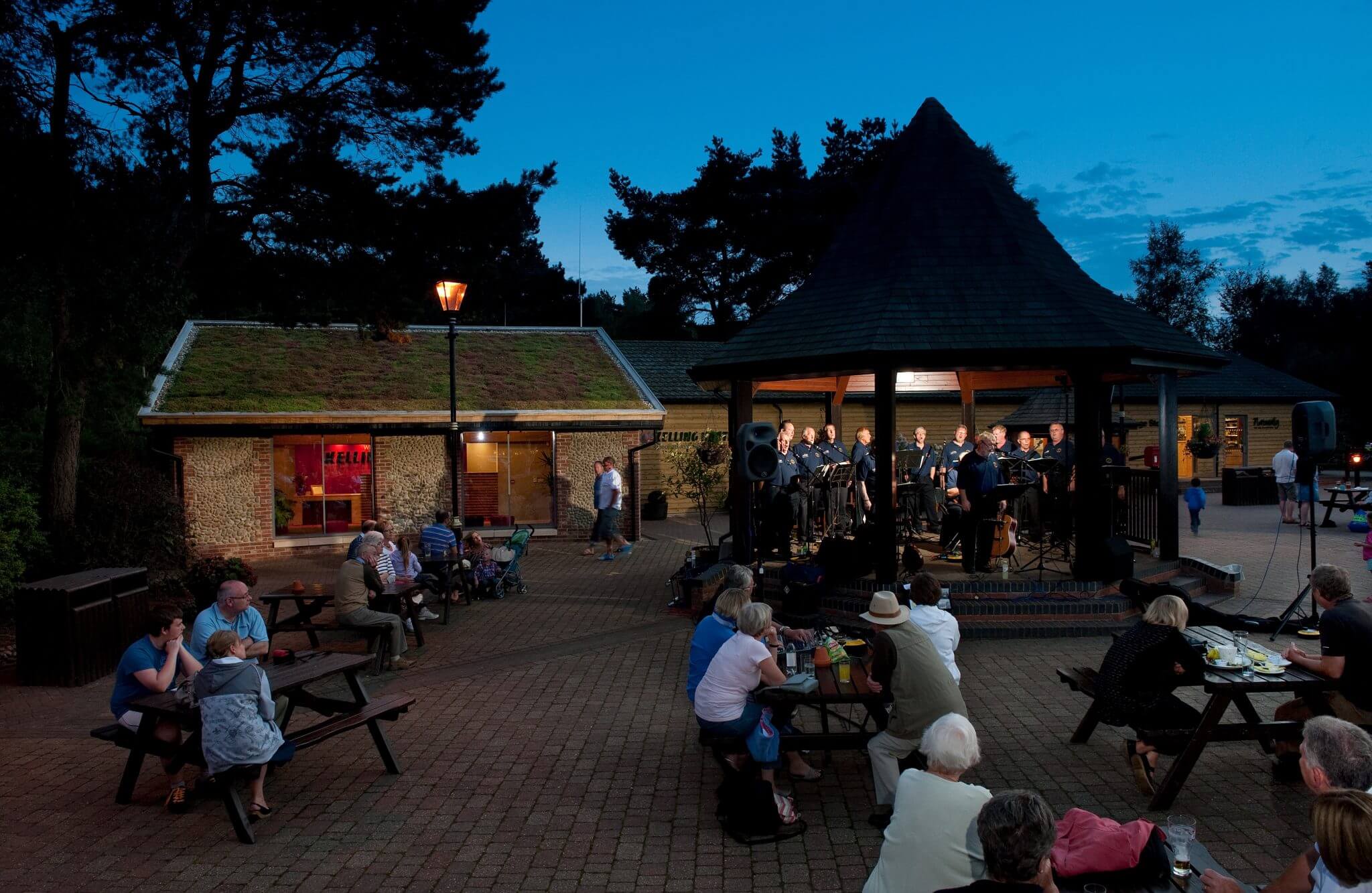 Entertainment at Kelling Heath is a great alternative to Center Parcs - albeit a lot lower key 