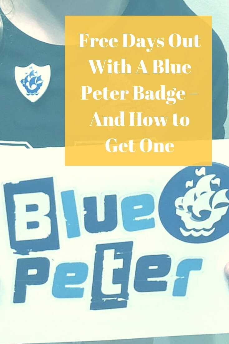 Free Days Out with a Blue Peter Badge - and How to get One #daysout #freebie #bluepeter