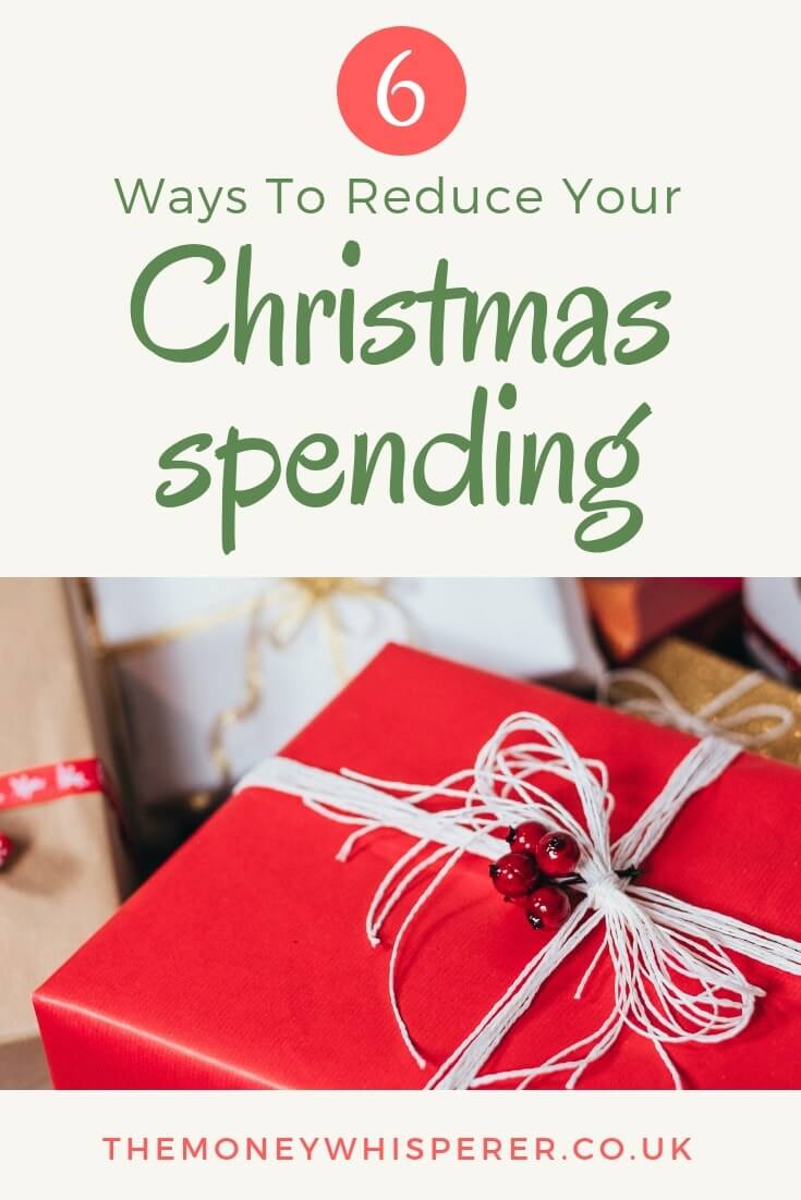 6 ways to reduce your Christmas spending #christmas #savemoney