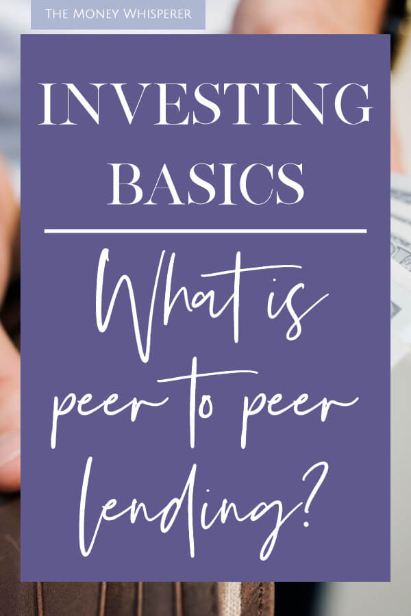 what is peer to peer lending?