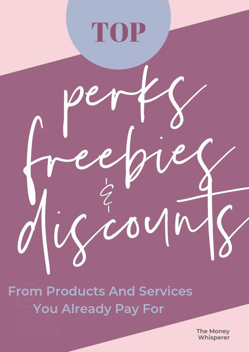 freebies perks and discounts